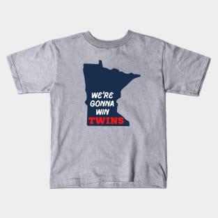 Minnesota Twins State Silhouette Kids T-Shirt